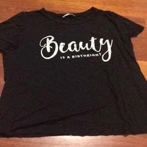 Black t shirt